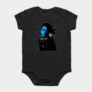 Frozen Run - Universe (No Title) Baby Bodysuit